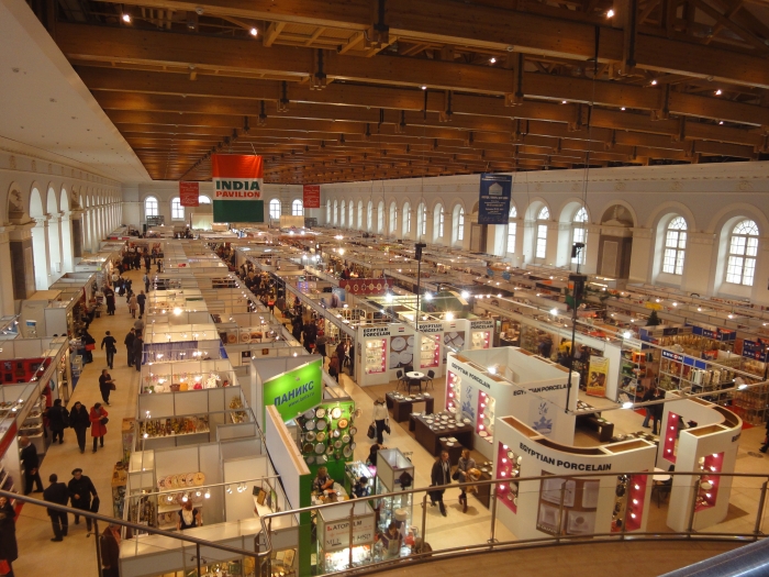 Манеж, панорама выставки